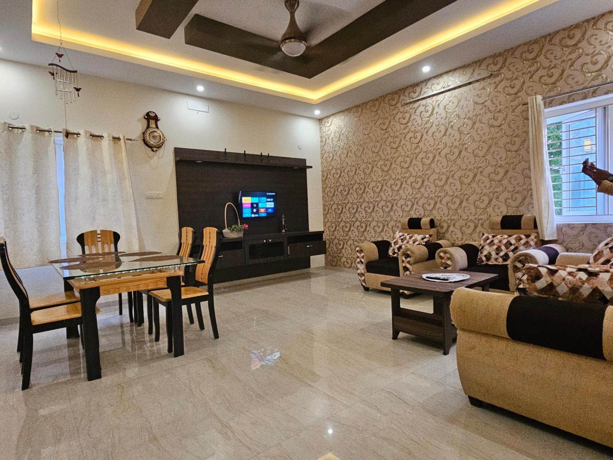 Shi'S Vilva - The Bungalow In Coimbatore - Near Airport, Kmch, Codesia Kamer foto